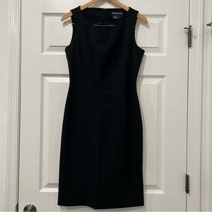 Fitted black dress size 8